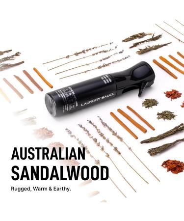Laundry Sauce Fabric Refresher Spray - Odor-Fighting Australian Sandalwood Scent | 9.8 fl oz | International Shipping Available - Buy Online on SooperMarket.com