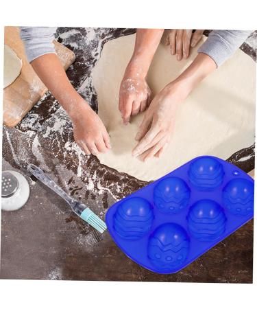 Alipis 2pcs Six Egg Mold Easter Egg Shapes Baking Mold Easter Egg Molds Silicone Egg Candle Mold Silicone Molds Gummy Mold Baking Pan Easter Silicone Mould Silica Gel Cake Chocolate Mold - Buy Online on SooperMarket.com