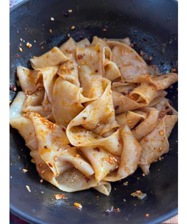 Baijia A-kuan Sichuan Broad Noodle - Spicy Flavour 110g (Pack of 5) HALAL - Buy Online on SooperMarket.com