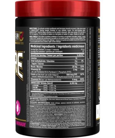 ALLMAX Nutrition Aminocore Bcaa - 8g Bcaas - 100% Pure Branch Chained Amino Acids - Gluten Free 315 gram Pink Lemonade Pink Lemonade 315 g (Pack of 1) 8g Bcaas - Buy Online on SooperMarket.com