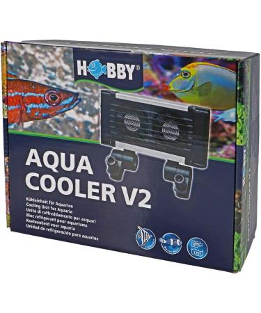 Hobby Aqua Cooler V2 - Dual Fan Black | International Shipping Available - Cooling Solution for Enthusiasts - Buy Online on SooperMarket.com