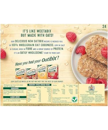 Wholegrain Oats Breakfst Cereal Bundle - with Weetabix Oatibix 24 Biscuit Cereal and Oatibix Flakes Original 550g - Buy Online on SooperMarket.com