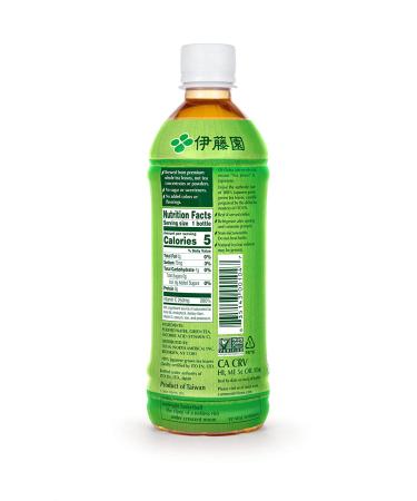 Ito En Tea Oi Ocha Green Tea 16.9 oz (Pack of 12) - Unsweetened Green Tea Bulk Buy - Buy Online on SooperMarket.com