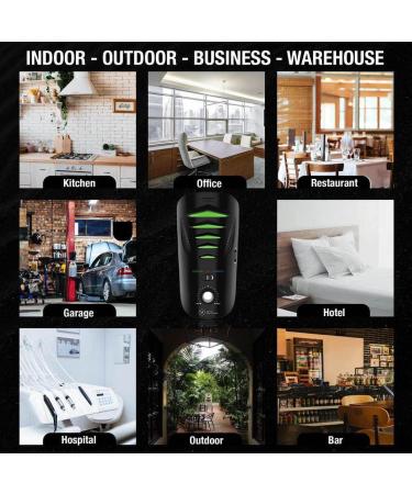 VoYa Solutions PRO Ultrasonic Pest Repeller Plug in - Electromagnetic Pest Control for Home & Business - Safe Pest Repellent for Bugs, Rodents - Ideal for Kitchen, Office, Warehouse - Buy Online on SooperMarket.com