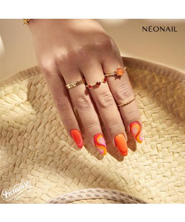 NEONAIL UV Nail Polish 7.2 ml - Orange Spritz Mood | Gel Nail Varnish for Perfect Nail Design | Long-Lasting Shellac Color - Buy Online on SooperMarket.com