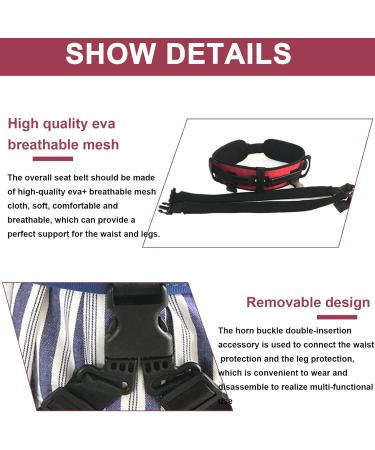 Transfer and Walking Gait Belt with 7 Handles Gait Belts Transfer Belts -for Patient Elderly Kids Physical Therapy - Walking Standing Rehabilitation Belt - Buy Online on SooperMarket.com
