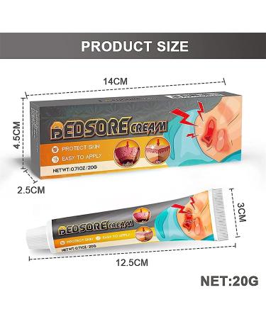 KXC Decubitus Treatment Cream 20g - Relief for Pressure Sores (4 pcs) - Buy Online on SooperMarket.com