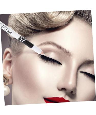 Gogogmee 40 Pcs Lying Silkworm Eyeliner White Makeup Pencil Make up Eyeliner Pen Makeup Eyeliner Wooden Pole - Buy Online on SooperMarket.com