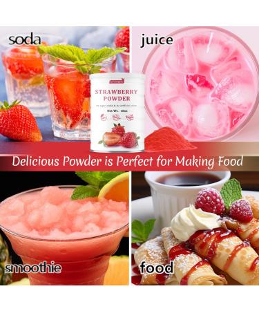 High Quality Dried Strawberry Powder 0.5kg | 100% Natural No Additives | Perfect for Baking | International Shipping Available - Buy Online on SooperMarket.com