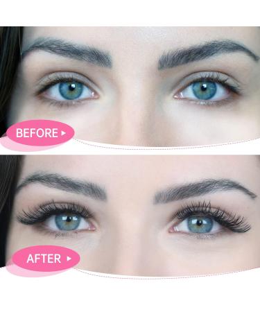 Shop WeiMB Single Eyelashes - 1:1 Glossy Silk Volume Extensions | D-Curl 0.07mm Thickness | 4 PCs (11mm-11mm-12mm-12mm) - International Shipping - Buy Online on SooperMarket.com