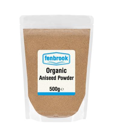 Organic Aniseed Powder 500g | Certified Organic by Fenbrook Organic
