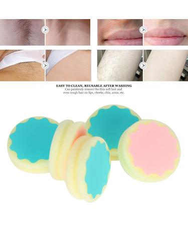 Buy Hair Remover Sponge - Double Sided Depilation Pad for Body & Arm | Reusable Lightweight Hair Removal Tool - Buy Online on SooperMarket.com