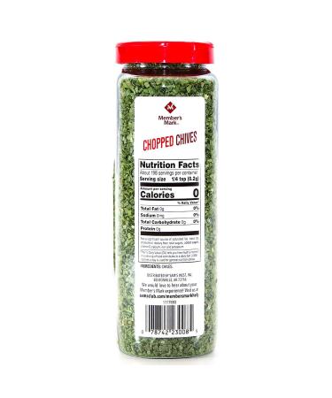 Member's Mark Tone's Chopped Chives 1.12oz - Premium Quality Seasoning - Buy Online on SooperMarket.com