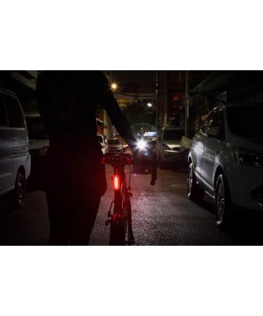 BikeSpark Auto-Sensing Rear Light G3 - 35lm Superbright LED Bike Tail Light - Motion Sensing, USB Rechargeable - IPX5 - Made in Taiwan - Buy Online on SooperMarket.com
