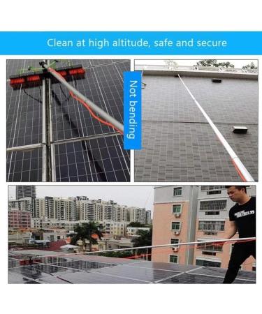 Window Cleaning Brush Equipment Window Cleaner Kit Water/Hose Fed Pole Long Handle Cleaning Brush Extendable Cleaner Conservatory Roof 6m Rod/50cm Brush Head 55cm Brush Head 12M/39FT - Buy Online on SooperMarket.com