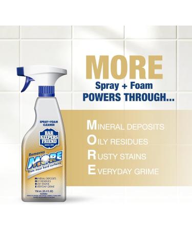 PURPUR Cloth & Bar Keepers Friend Foam Spray & Powder Cleanser - Multipurpose Cleaner for Bathroom Kitchen Stainless Steel Tile | International Shipping Available - Buy Online on SooperMarket.com