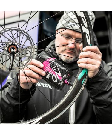 Muc-Off No Puncture Hassle Tubeless Sealant Kit - Advanced Bicycle Tyre Sealant with UV Tracer Dye - Seals Tears & Holes Up to 6mm - Buy Online on SooperMarket.com