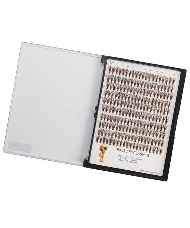 Buy Large Tray 10-20mm Brown Color Lash Extensions | 20 Roots D Curl Individual False Eyelashes - 0.07mm Thickness | Volume Makeup Tools - Buy Online on SooperMarket.com