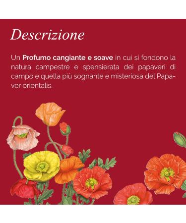 L'Erbolario Sweet Poppy - Notes Of Mandarin Orange Red Poppy And Amber - Floral Fragrance For Women - Evanescent Sweet Scent - Evokes Romance And Mystery - Long Lasting - 1.6 Oz EDP Spray Sweet Poppy 1.6 Ounce (Pack of 1) - Buy Online on SooperMarket.com