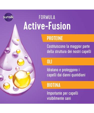 Sunsilk Liscio Perfetto 2-in-1 Shampoo & Conditioner with Argan Oil Silk Proteins & Biotin for Smooth Healthy Hair - 250ml - Buy Online on SooperMarket.com