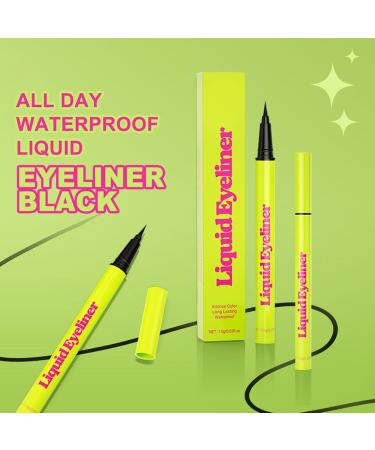 Long Lasting Black Liquid Safe Cosmetics Smudge Resistant for Makeup Artist for Home - Buy Online on SooperMarket.com