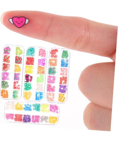 FRCOLOR 20 Boxes Nail Art Nail Bite Stop Nail Set for Manicure Nail Art Set Manicure Set Nail Set Nail Set Mobile Phone Fruit Slices Beading Nail Splitter Polymer Clay - Buy Online on SooperMarket.com