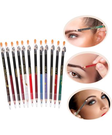PLAFOPE 24 Pcs Lip Liner Eyeliner Eye Liner Pens Black Eyebrow Liner Lip Liner Pencil Lipliner Pencil Wooden - Buy Online on SooperMarket.com