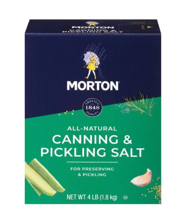 Morton Canning & Pickling Salt 4 lb - Pack of 4 | Premium Quality - Buy Online on SooperMarket.com