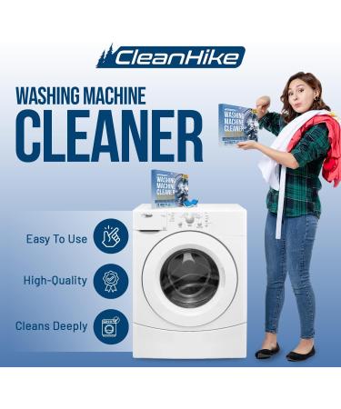 Washing Machine Cleaner Descaler Tablets - Eco-Friendly Deep Cleaning (24 Tablets 1 Year Supply) for HE Front & Top Loaders - Odor & Grime Eliminator - Buy Online on SooperMarket.com