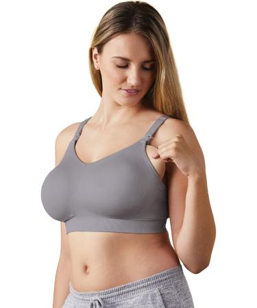 Bravado! Body Silk Seamless Nursing Bra 1401 L Silver - Buy Online on SooperMarket.com