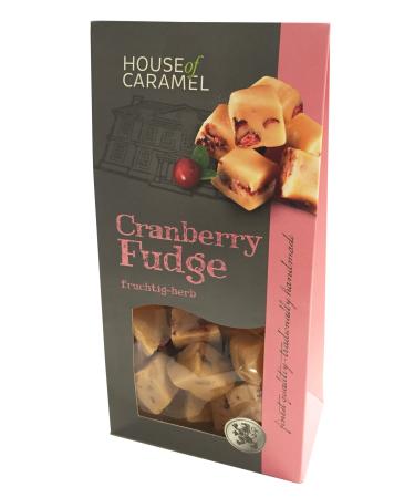 House of Caramel Cranberry Fudge 120 g Fudge 120 g (1 pack)