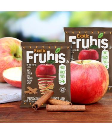 Frubis Tasty Bits Of Crispy Fruit | Red Apple | Green Apple | Apple and Cinnamon - 6 Pack - Buy Online on SooperMarket.com