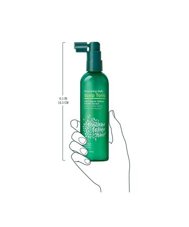 Thicker Fuller Hair Nourishing Scalp Tonic - Green, 4 fl oz (Pack of 1) - Buy Online on SooperMarket.com