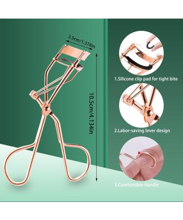 Rose Gold Eyelash Curler for Easy and Simple Lash Styling - Buy Online in the UK - Buy Online on SooperMarket.com