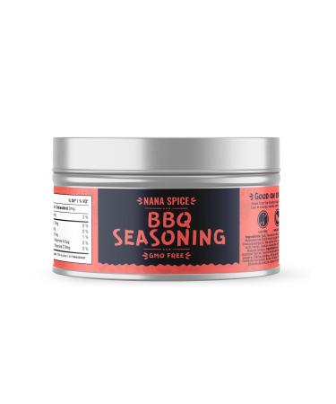 SENSATIONAL BBQ SEASONING BY NANA SPICE | 120 G TIN | HAND GROUNDED FOR RICH AROMA AND FLAVOUR AS AN EASY RUB OR MARINADE