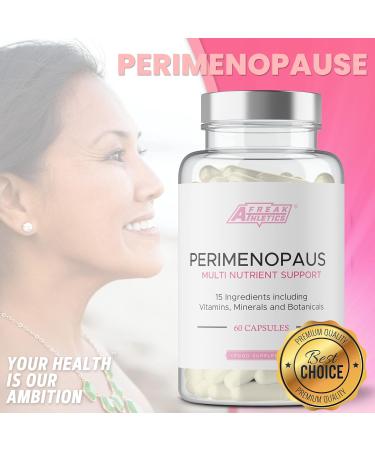Perimenopause Support Supplements - 60 Capsules for Women's Wellbeing - Early Menopause Relief - 1 Month Supply - Buy Online on SooperMarket.com