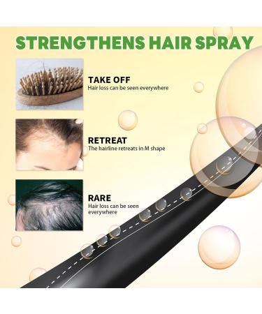 3Pcs x 30ml Strengthens Hair Spray Hair Tonic Dense Hair Repair - Deep Nourish Repair Reduces Frizzy - Buy Online on SooperMarket.com
