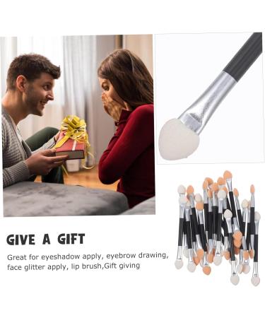 PLAFOPE 24pcs Brush Eyeshadow Eshadow Sponge Applicator Smudge Eye Brush Eyeshadow Brush Eye Shadow Colorful 7cm Colorful - Buy Online on SooperMarket.com