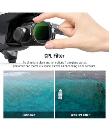 NEEWER 6 Pack ND/CPL Filter Set for DJI Mavic 3 - ND8/16/32/64/128 Filter/CPL Filter, Classic HD Optical Glass, Multi Coated, Water Repellent, Lightweight Drone Accessories - Buy Online on SooperMarket.com