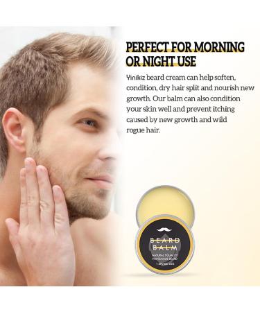 Bart Flushing for Men - Moisturizing Balm Beard & Mustache Softener | Promote Facial Hair Growth & Care - Buy Online on SooperMarket.com
