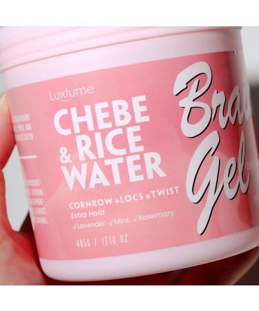 485g Vegan Extreme Hold Hair Styling Gel for Braided Wavy Curly Hair | Non-Greasy Non-Sticky Pomade for Men & Women | Refreshing & International Shipping - Buy Online on SooperMarket.com