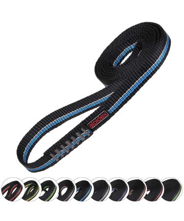ALPIDEX webbing sling in different lengths 16 mm 22 kN round sling climbing polyamide 80 cm