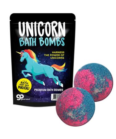 Unicorn Bath Bombs   Unicorn Bath Balls Funny Unicorn Gifts for Girls Unicorn Bath and Body Gifts for Women Pretty Bath Bombs Stocking Stuffers for Girls Fun White Elephant Ideas Secret Santa Gifts