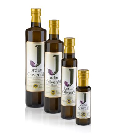 Premium Jordan Olive Oil | Greek Island of Lesbos | Traditional Cold-Pressed | 100ml Elegant Glass Bottle - Buy Online on SooperMarket.com