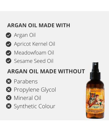 Buy Apricot Brandy Argan Body Oil 120 ML | Nourishing & Hydrating | International Shipping - Buy Online on SooperMarket.com