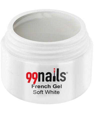 99nails French Gel - Soft White 1 pack (1 x 15 ml)