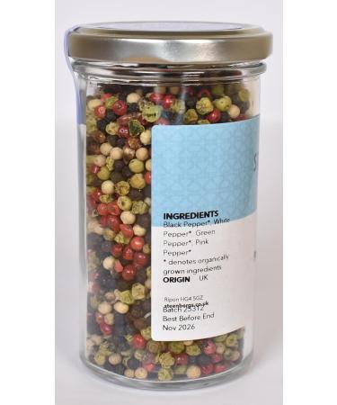 Steenbergs Organic Rainbow Pepper Blend 120g - Buy Online on SooperMarket.com