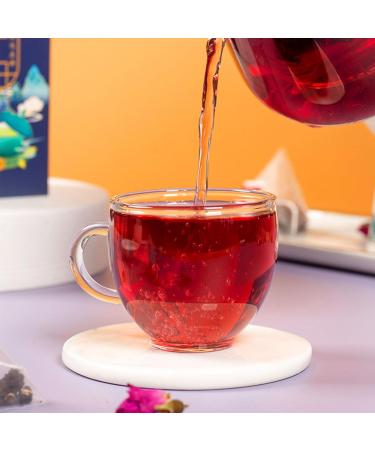 Black Mulberries Rose Black Wolfberry Tea 7oz/200g No additives Anthocyanin Berry Tea Bags Combination of Floral Tea - Buy Online on SooperMarket.com