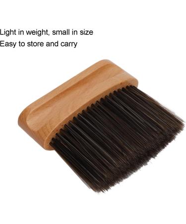 Professional Barber Neck Duster Brush Soft Nylon Hair Wodden Handle Hair Sweeping Brush Comfortable Grip Barber Accessories Suitable for Barbers Hair Stylist - Buy Online on SooperMarket.com