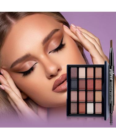 RoseFlower 12 Pcs Professional Makeup Set with Gift Bag - Full Cosmetics Starter Kit for Women | Concealer, Eyeshadow, Lipstick, Blush Palette - Ideal Birthday & Xmas Gift - Buy Online on SooperMarket.com